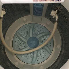 TOSHIBA 5.0k洗濯機 2021年製 中古品 ※パネル浮き有り