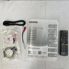 k10【液晶テレビ】40型　Hisene HS40K225の画像