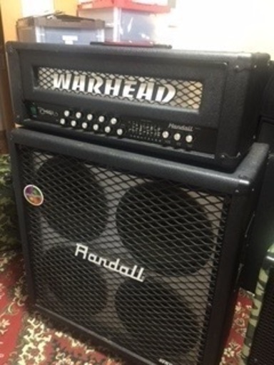 WARHEAD Randall ヘッドアンプとキャビネットセット! (KKK) 北 WARHEAD Randall ヘッドアンプとキャビネットセット! (KKK) 北
