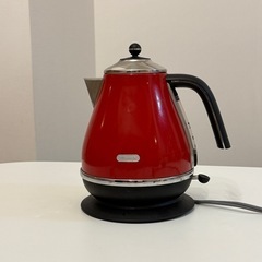 デロンギ(DeLonghi) 電気ケトル レッド KBO1200J-R