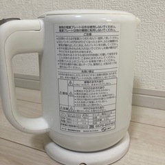 タイガー電気ケトルの画像