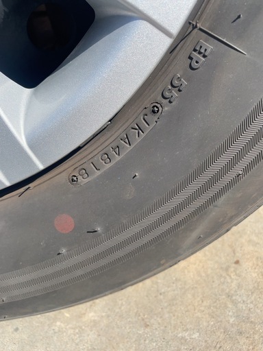 ハイエース純正　タイヤセット　中古