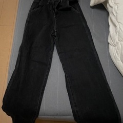 GU サスペンダー付きデニム