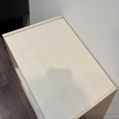 カラーボックス　ホワイトの画像