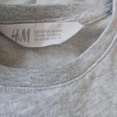 H＆M ユニコーン　スパンコール　トレーナー　ワンピース　チュニック　120cm 130cm　エイチアンドエムの画像