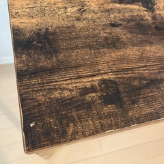 IKEA ブラウン　デスクの画像