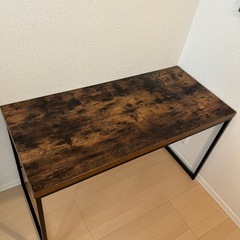 IKEA ブラウン　デスクの画像