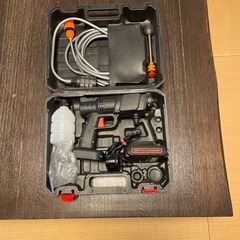 充電式高圧洗浄機
