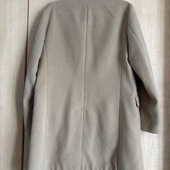 【美品】NANO UNIVERSE ベージュ チェスターコートの画像