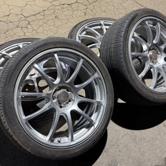 アドバンレーシングRS pcd100 5H 18インチ　プリウス...