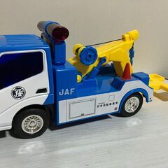 【中古玩具】ミニカー　JAFレッカー車