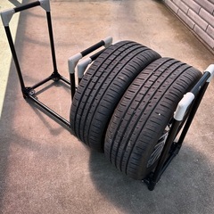 タイヤラック横型