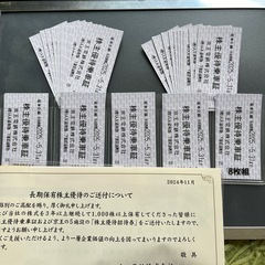 王電鉄　株主優待　乗車券