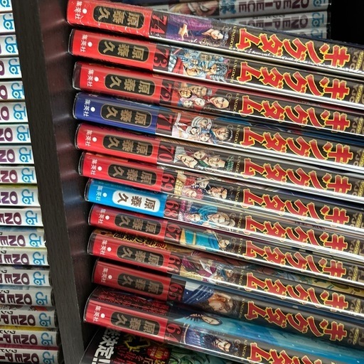 ワンピース、キングダム、メジャー全巻セット