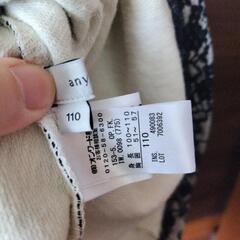 女の子　(anyFam)フォーマルワンピース、カーディガンセットの画像