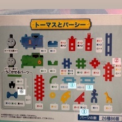 ニューブロック トーマス パーシー ブロック 知育玩具の画像
