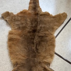 カンガルー　毛皮　敷物　　ラグ　　Lサイズ