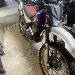  🔴オフロードバイクカワサキスーパーシェルパ  の画像