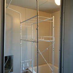 洗濯機ラック　ラクスの画像