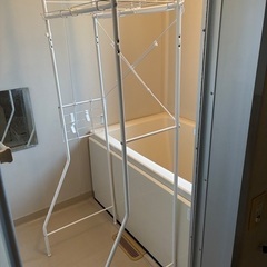洗濯機ラック　ラクスの画像