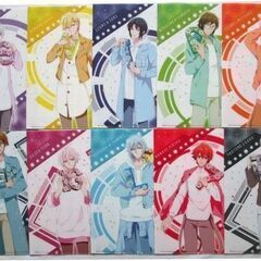 アイドリッシュセブン　TRIGGER　セブンイレブン限定　A5クリアファイル　１０枚　非売品の画像