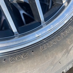 美品4本ロクサーニ アクア ヴィッツ スイフト 等 17インチ 6.5J +42 4穴 100 アルミホイール 205/40R17の画像