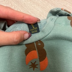 【90cm】moimoln モイモルン パジャマ 裏起毛の画像