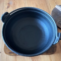 【新品未使用】日本鋳工  すき焼鍋　18cmの画像