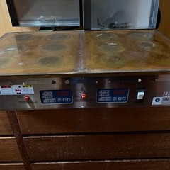 業務用パンケーキ銅板グリドル（動力）の画像
