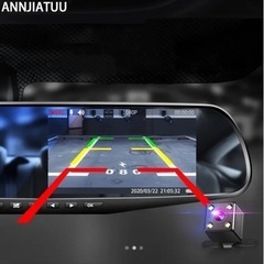 4.3インチミラー型ドライブレコーダーの画像