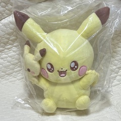 ポケピース一番くじ　A賞　ピカチュウぬいぐるみ