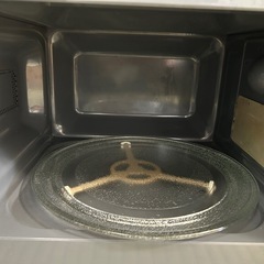 ヤマゼン電子レンジ2017年製の画像