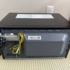 ヤマゼン電子レンジ2017年製の画像