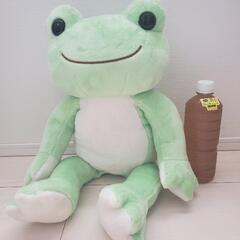 カエル　ぬいぐるみ　新品にちかい