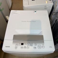 T4206　【新生活応援キャンペーン】　トウシバ　洗濯機　2024年製　4.5㎏　AW-45GA2　送料A　札幌　リサイクルれお　すすきの店の画像