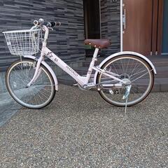 🎀🙃（問い合わせ対応中)綺麗です・未登録ブランドMAHALO自転車【配達出来ます¥200円〜】の画像