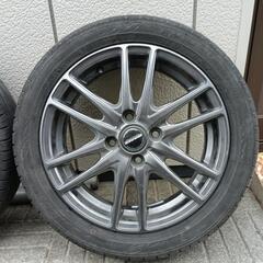 【値下げ】15インチアルミ　165/55R15の画像
