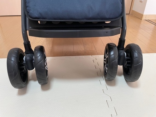 【決まりました】カトージ 二人乗りベビーカー 二人でゴー 4か月~ ネイビー