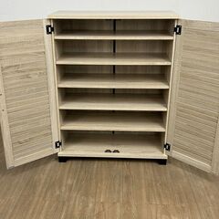☆ルーバー扉付き多目的BOX OK☆【訳あり特価品】の画像