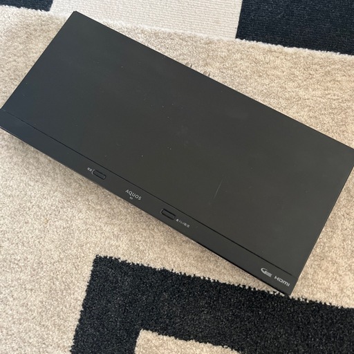 美品 AQUOS アクオスブルーレイ レコーダーBD-NW1100