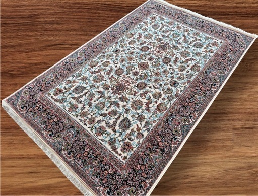 イラン製 カーペット ラグ アクリル 225×150cm 新品 2畳 3畳 総