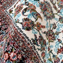 イラン製 カーペット ラグ アクリル 225×150cm 新品 2畳 3畳 総 イラン製 カーペット ラグ アクリル 225×150cm 新品 2畳 3畳 総
