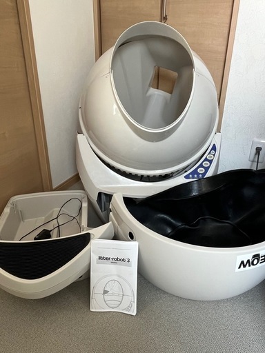 猫自動トイレ　litter robot3  リッターロボット3  美品　分解クリーニング済み
