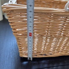 バスケット　カゴ　小物入れ
の画像