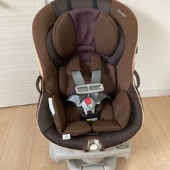 【クリーニング済】360°回転チャイルドシート(新生児〜18kg...