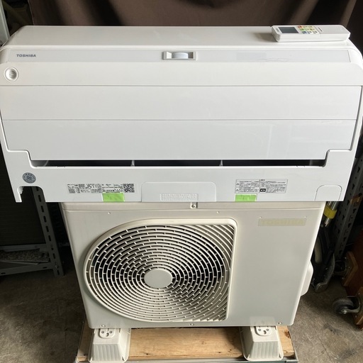 保証付、取付込、東芝2022年2.2KW