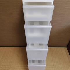 【受付終了】アジャスター付き隙間収納ストッカー