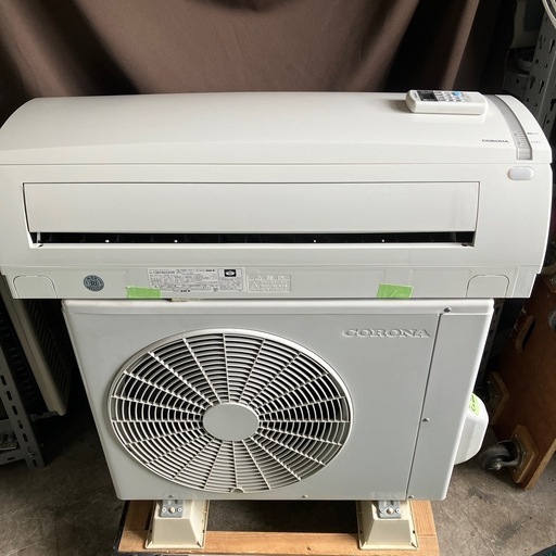 保証付、取付込、コロナ2021年2.2KW6畳用