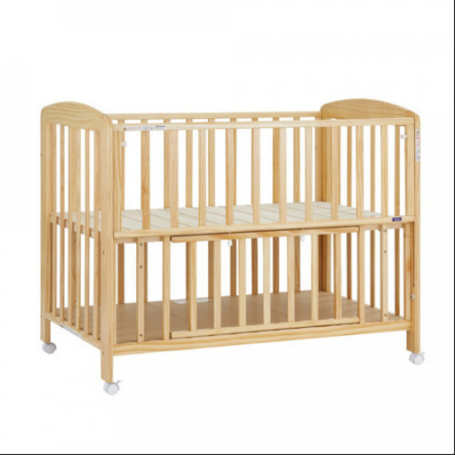 未使用✨出産お祝いなどに✨KATOJI  ベビーベッド　ナチュラル