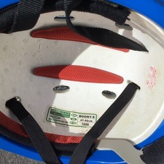 自転車ヘルメット幼児用中古の画像